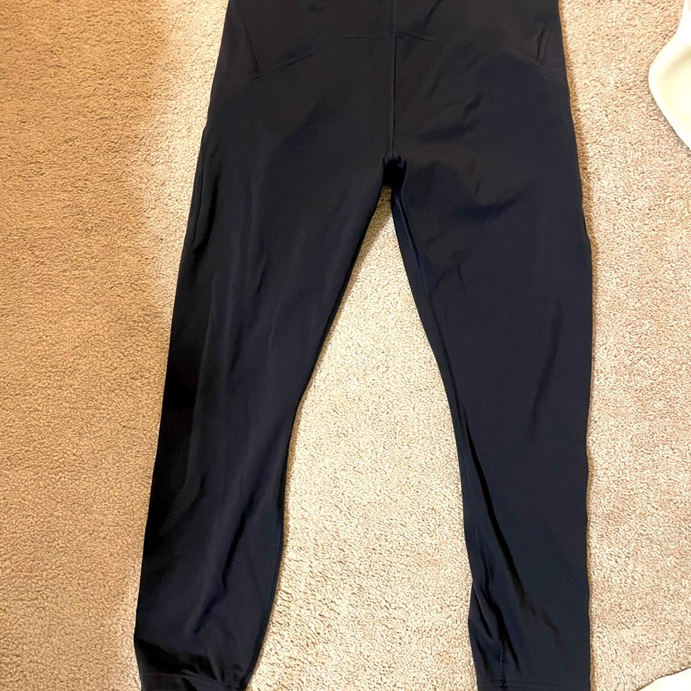 Lululemon high waist black tight size 12